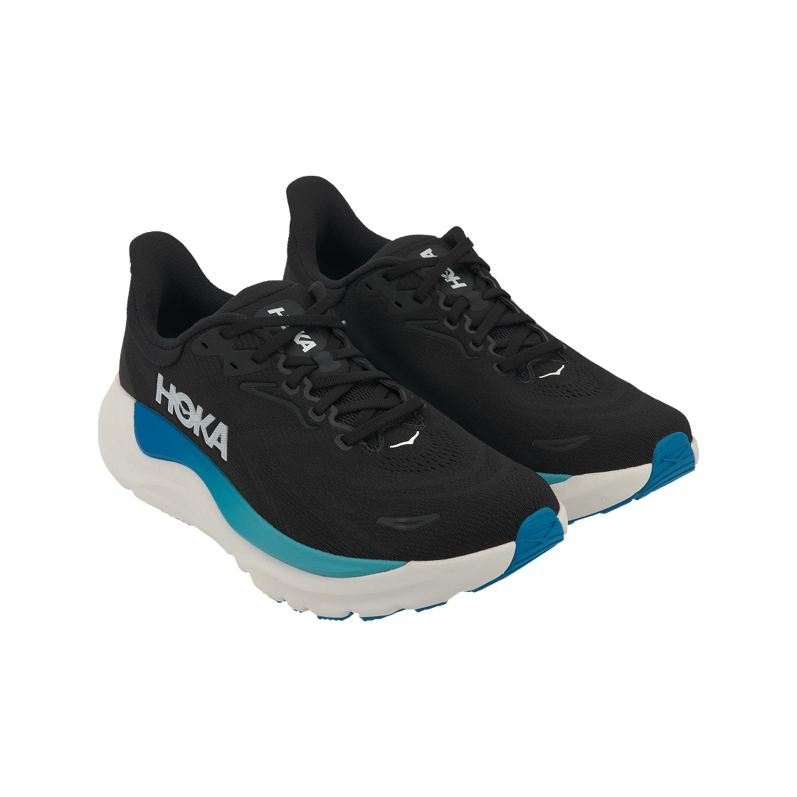 호카 아라히 8 블랙 스카이워드 블루 - 와이드(Hoka Arahi 8 Black Skyward Blue - Wide) - 4