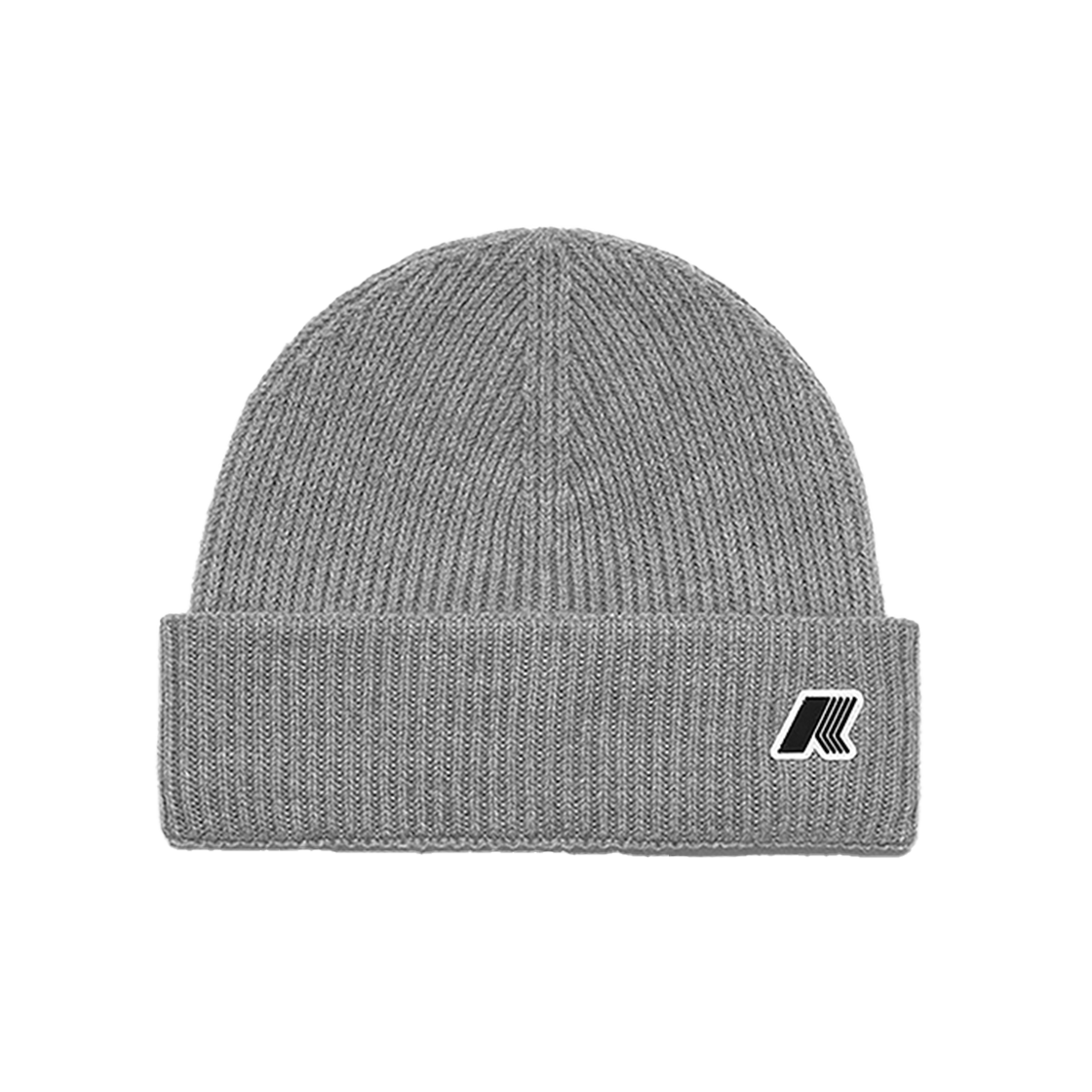 Y256EOH401 K-WAY Brice Cardigan Stitch Wool Golf Gray