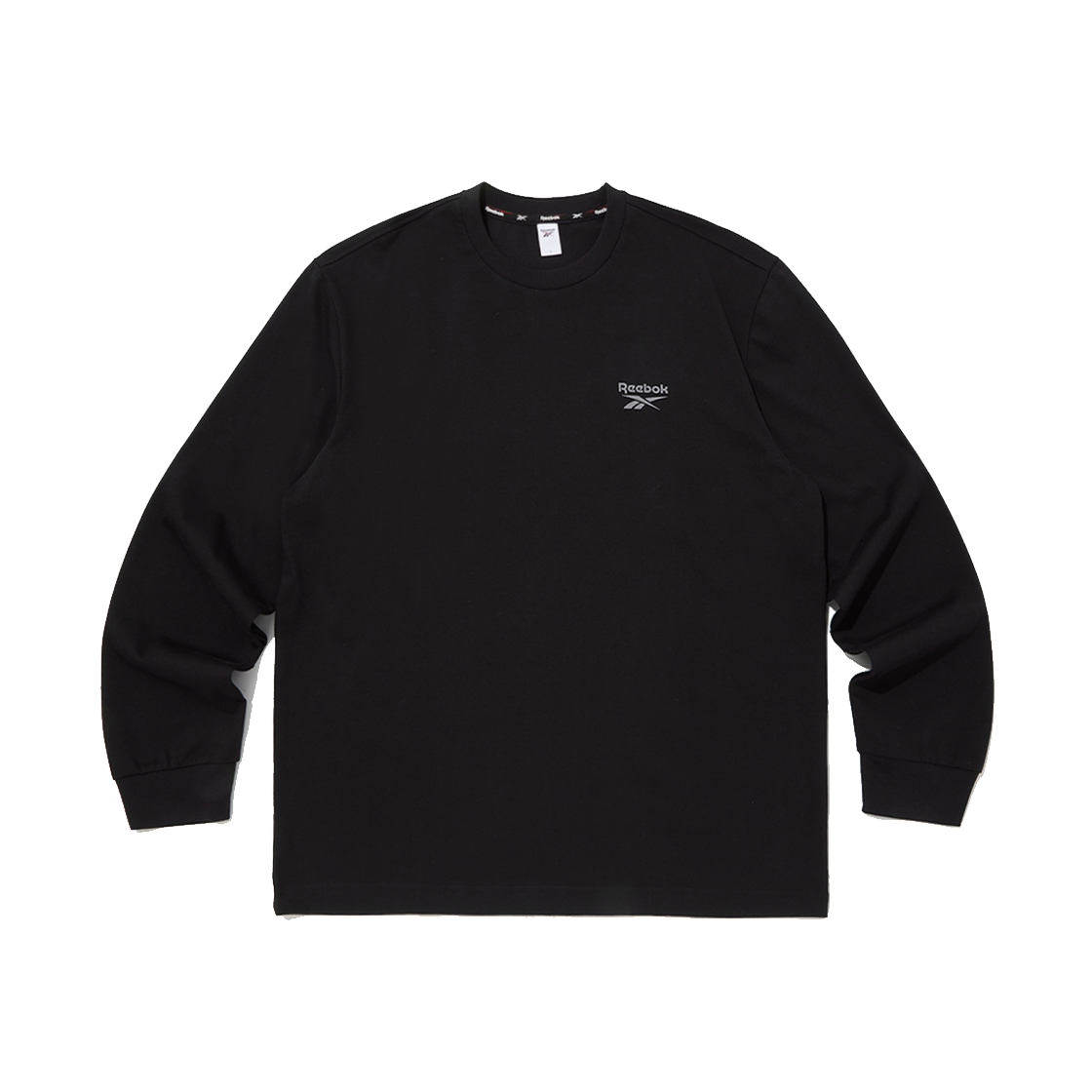 RETS5FL21BK Reebok Archive Long Sleeve Tshirt Black