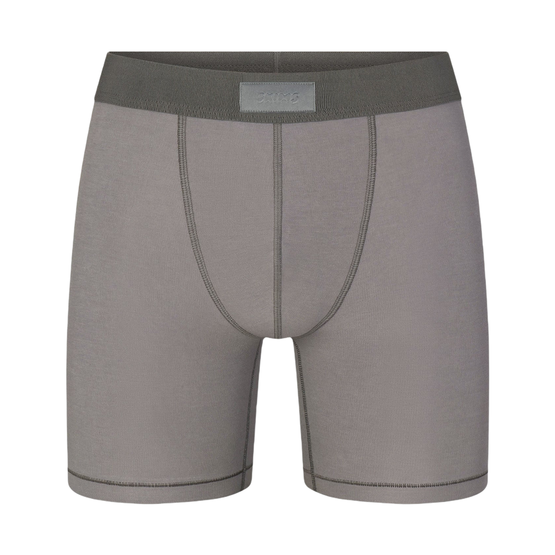 스킴스 코튼 5인치 박서 브리프 워시드 건메탈(Skims Cotton 5 Inch Boxer Brief Washed Gunmetal) - 1