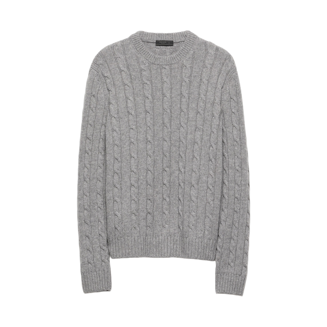 프라다 캐시미어 크루넥 스웨터 그레이(Prada Cashmere Crew Neck Sweater Grey) - 1
