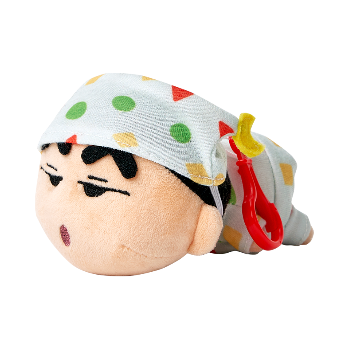8809868973653 Daewonmedia Crayon Shin Chan Dress-up Plush Doll Keyring Pajamas
