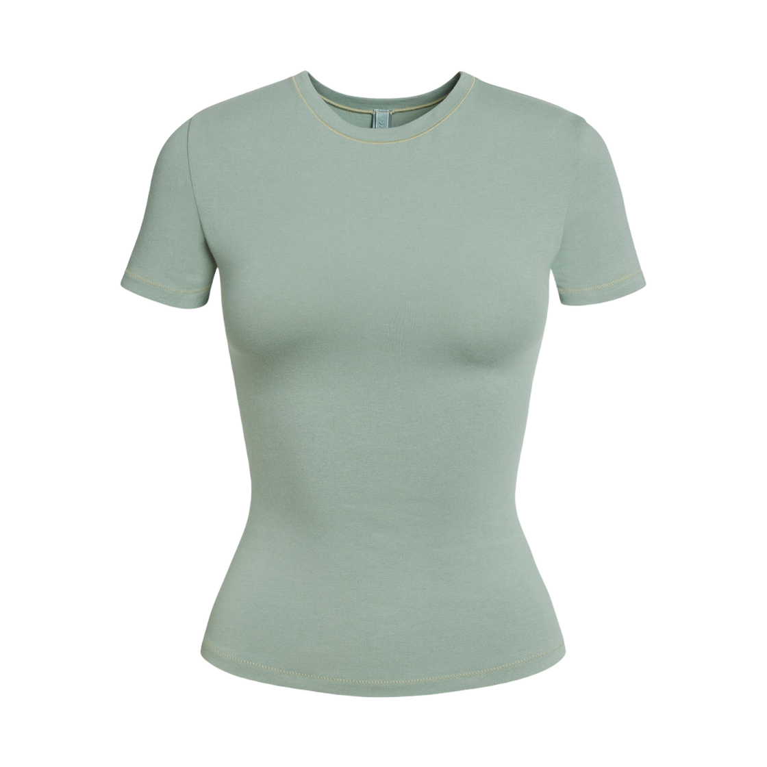 (W) 스킴스 코튼 저지 티셔츠 미네랄((W) Skims Cotton Jersey T-Shirt Mineral)