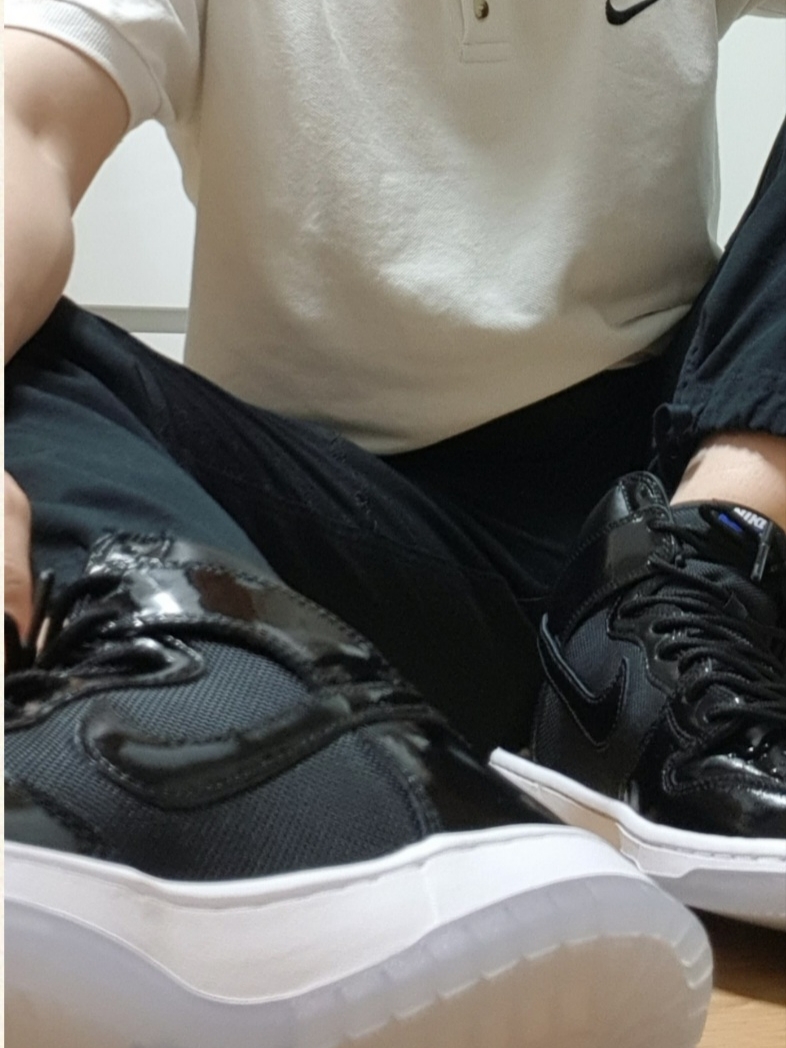 Nike SB Dunk High Space Jam 착용 스타일