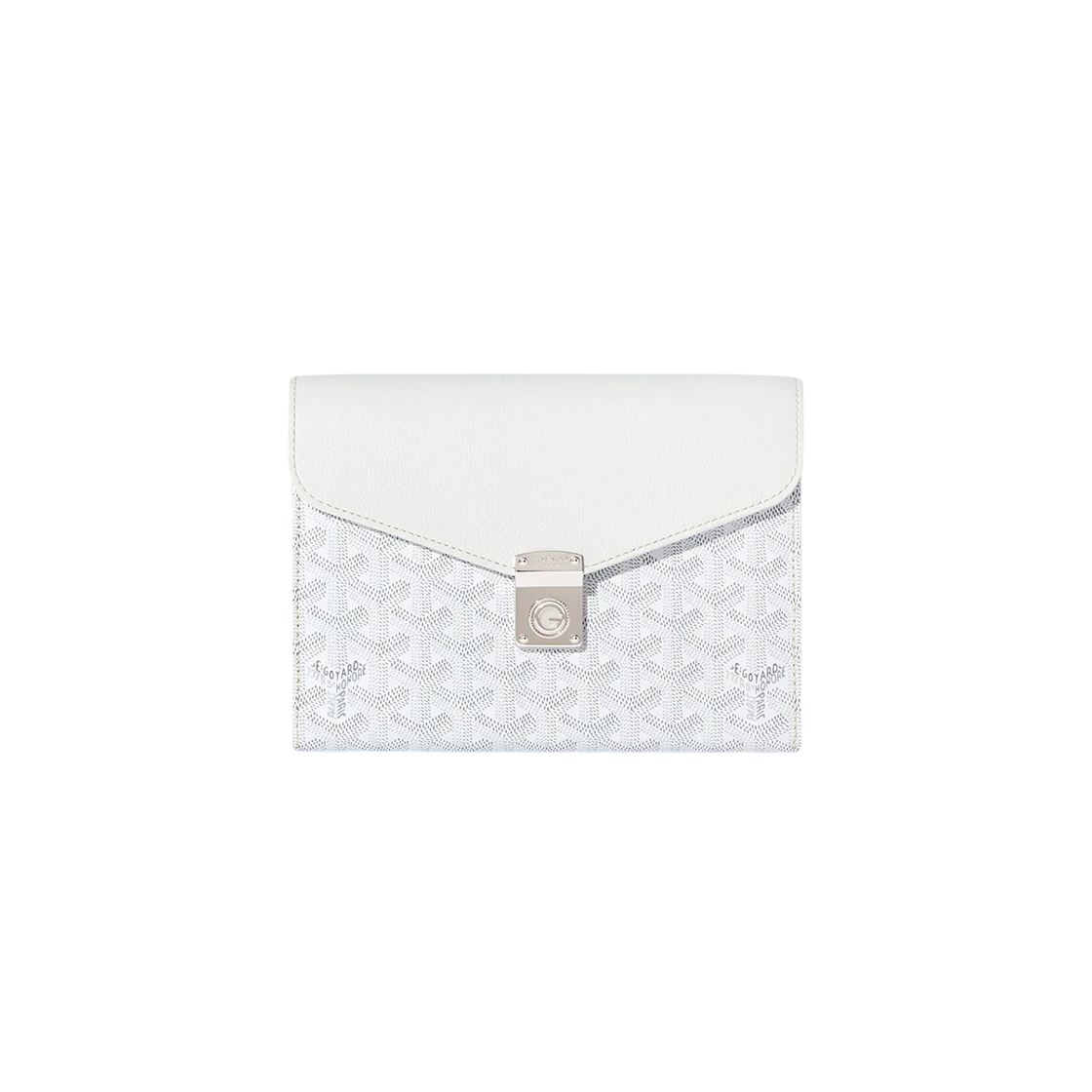 - Goyard Chypre Pouch Wallet White