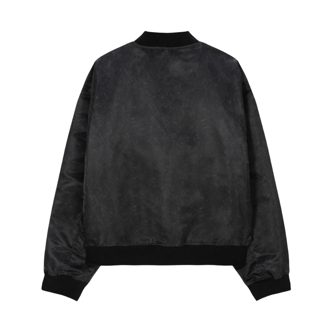 호노 리포트 4 버튼 봄버 자켓 스크래치 블랙(Hono Report 4 Button Bomber Jacket Scratch Black) - 3