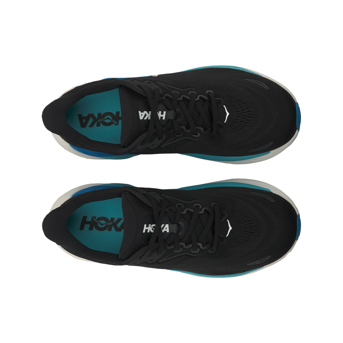 호카 아라히 8 블랙 스카이워드 블루 - 와이드(Hoka Arahi 8 Black Skyward Blue - Wide) - 5