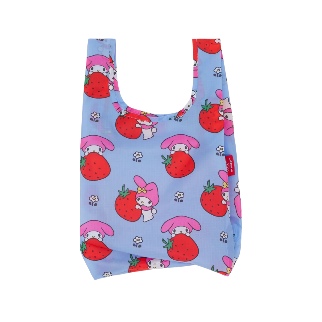 바쿠 x 산리오 베이비 리유저블 백 마이 멜로디 스트로베리(Baggu x Sanrio Baby Reusable Bag My Melody Strawberry)