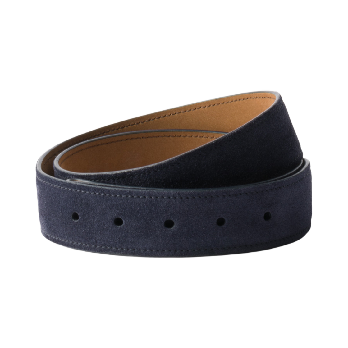 2CA001-054-F0008 Prada Suede Belt Strap Navy