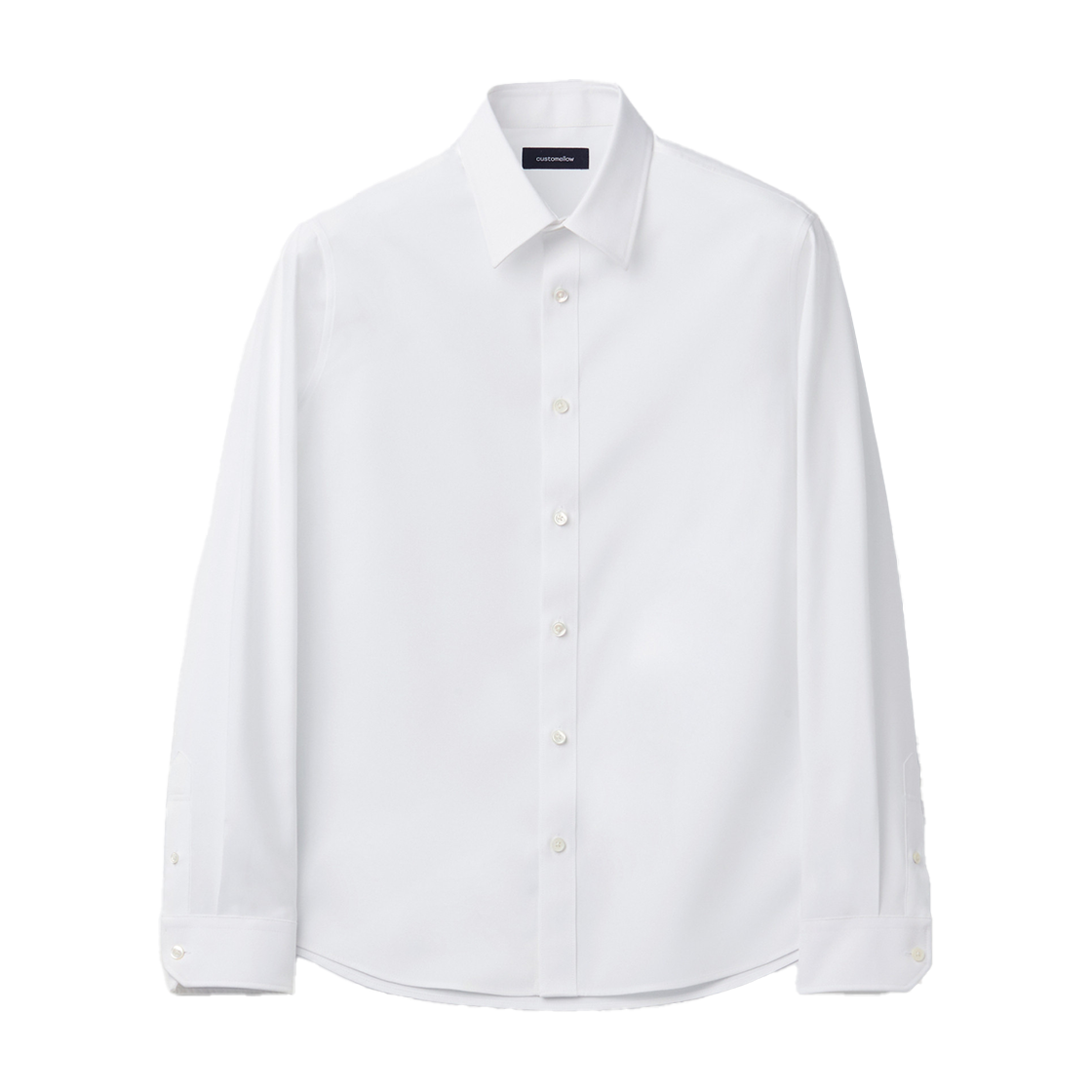 CWSAA25002WHX Customellow Regular Collar Dress Shirt White