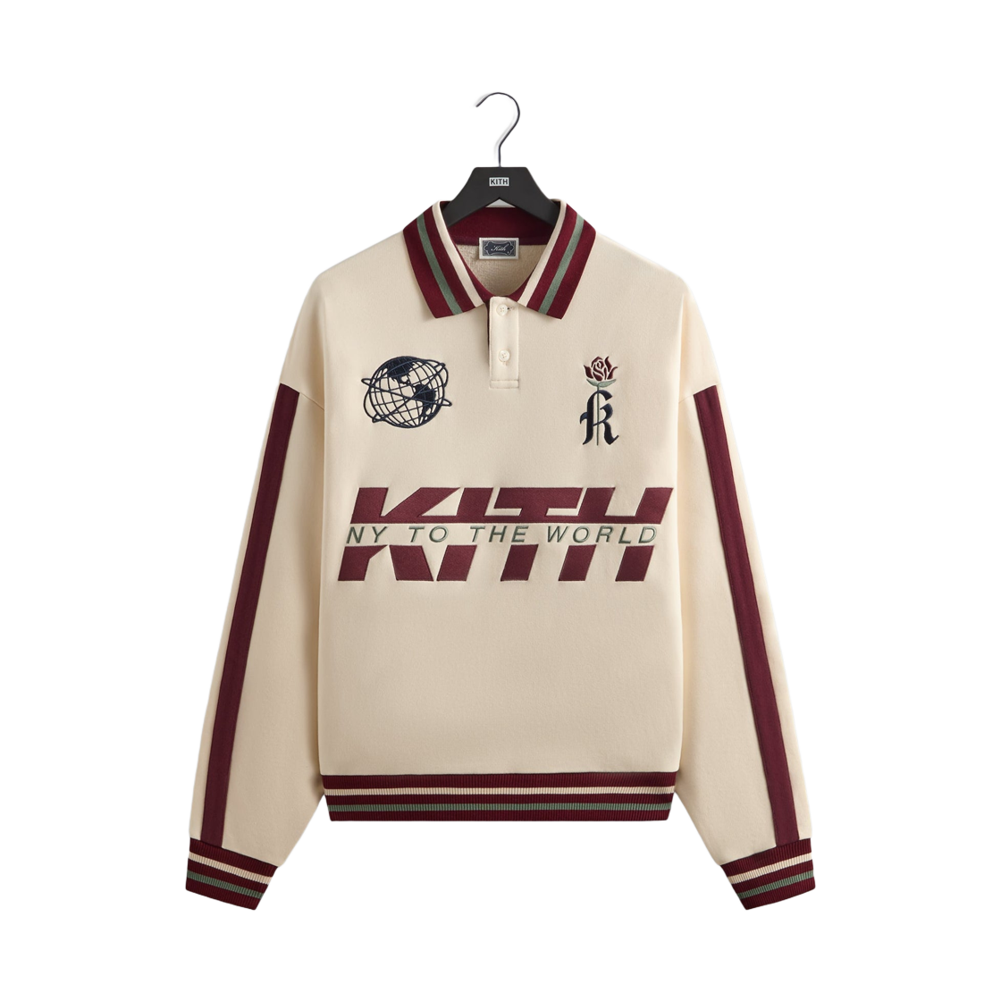 키스 컬리지에이트 넬슨 칼라드 풀오버 모슬린(Kith Collegiate Nelson Collared Pullover Muslin)