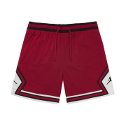 Jordan Sport Dri-Fit Mesh Diamond Shorts Gym Red Black