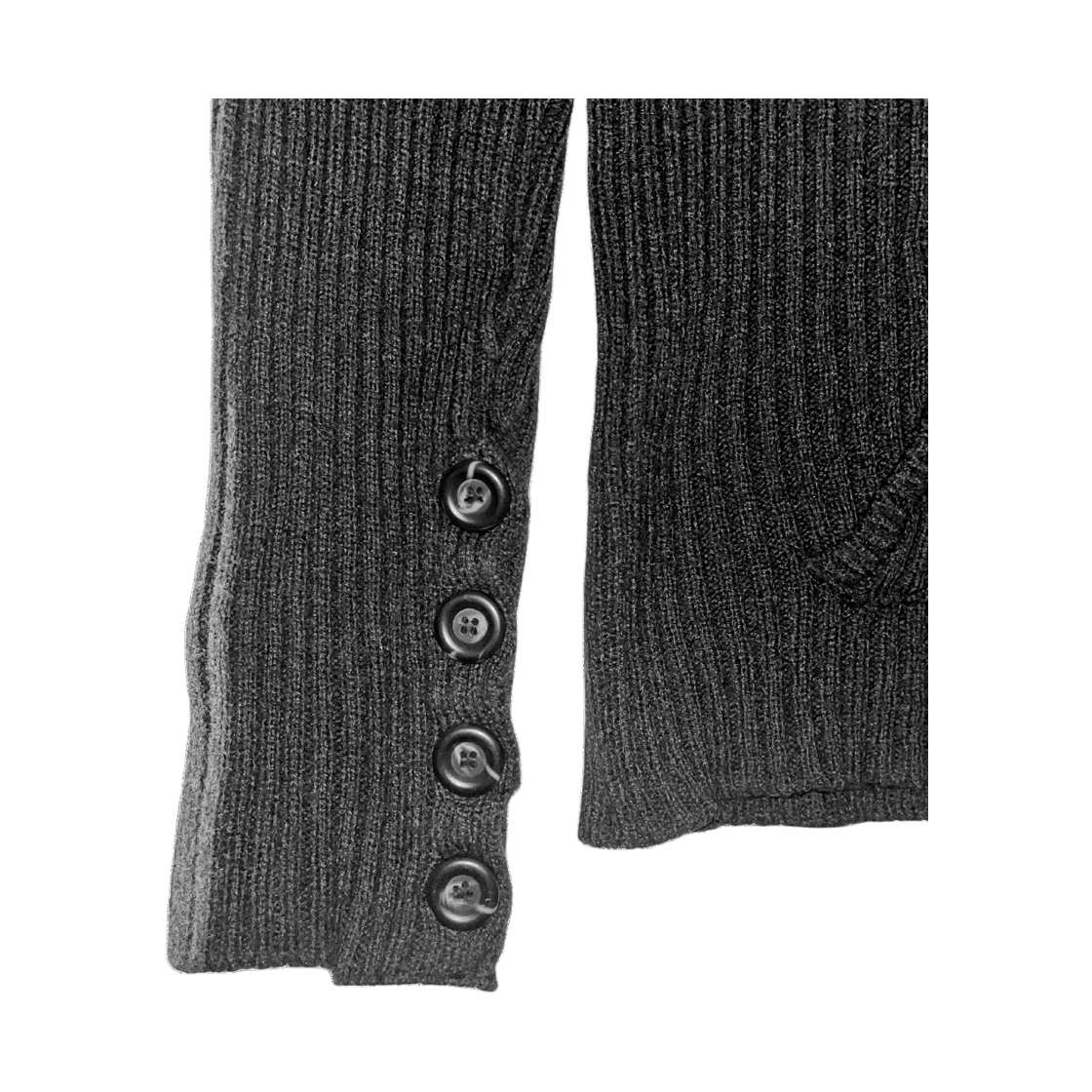 스모크어스타스프레이 스타 니트 후드 블랙(Smokeastar Sprayed Star Knit Hoodie Black) - 5