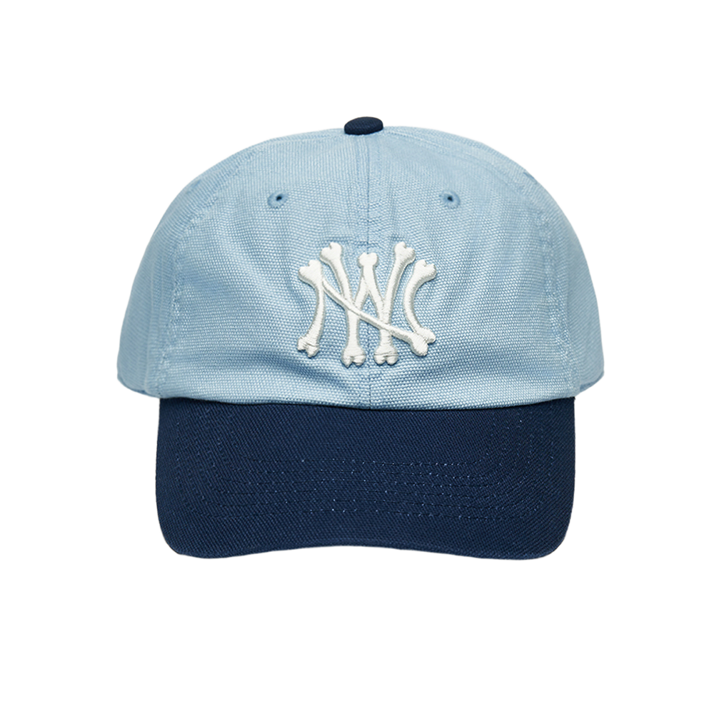 S39025_copy Nice Weather Apparel NW Bone 6 Pannel Cap Blue/Navy