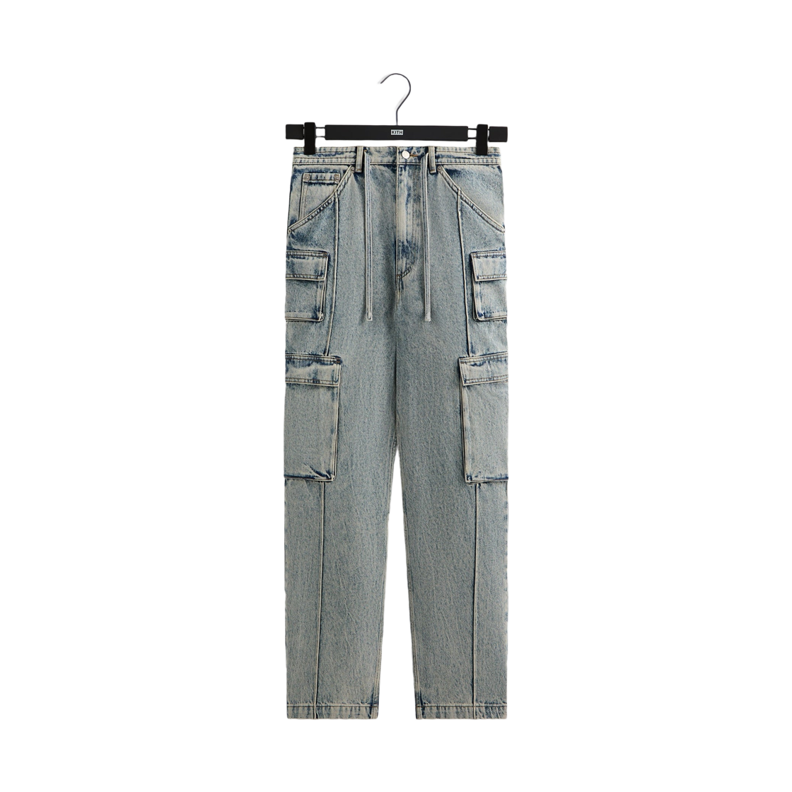 KHM060970-5077 Kith Zane Denim Cargo Pant Cameron Wash