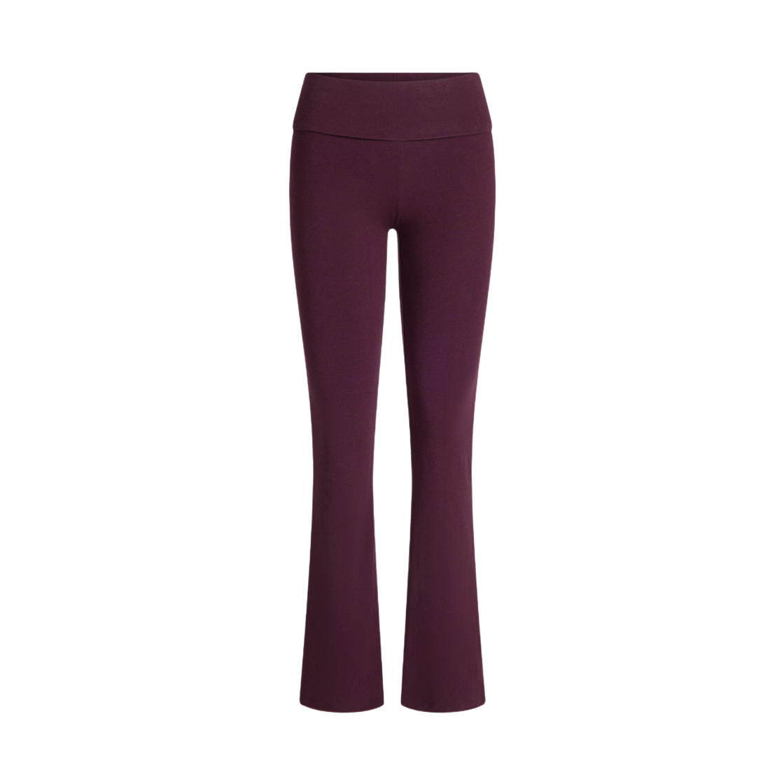 (W) 스킴스 코튼 저지 폴드오버 팬츠 커런트((W) Skims Cotton Jersey Foldover Pant Currant)