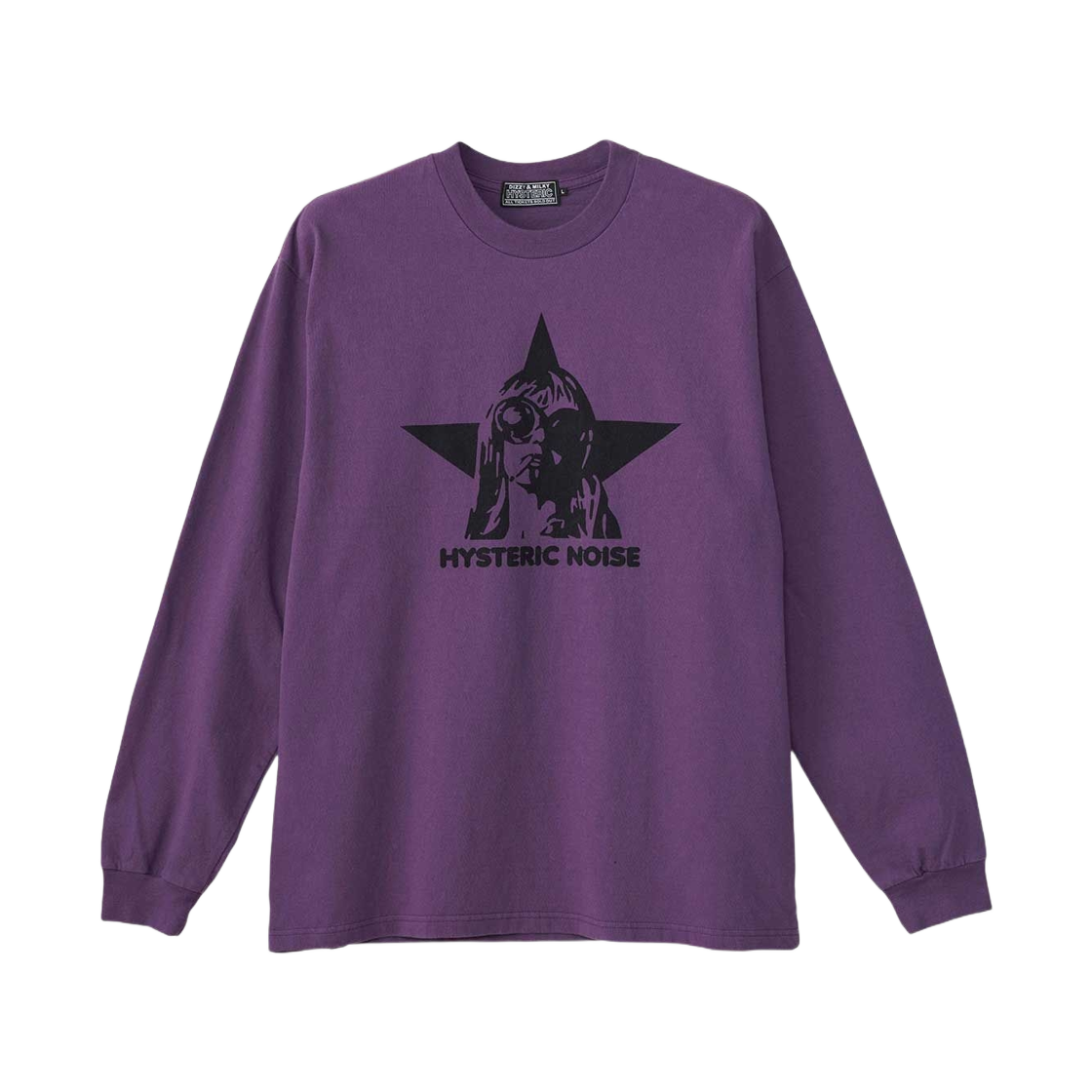 히스테릭 글래머 히스테릭 노이즈 티셔츠 퍼플(Hysteric Glamour Hysteric Noise T-Shirt Purple) - 1