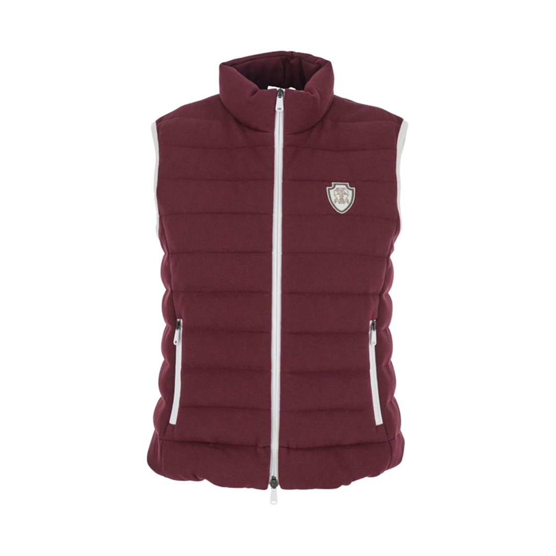 (W) 브루넬로 쿠치넬리 퀼팅 다운 베스트 보르도((W) Brunello Cucinelli Quilting Down Vest Bordeaux)