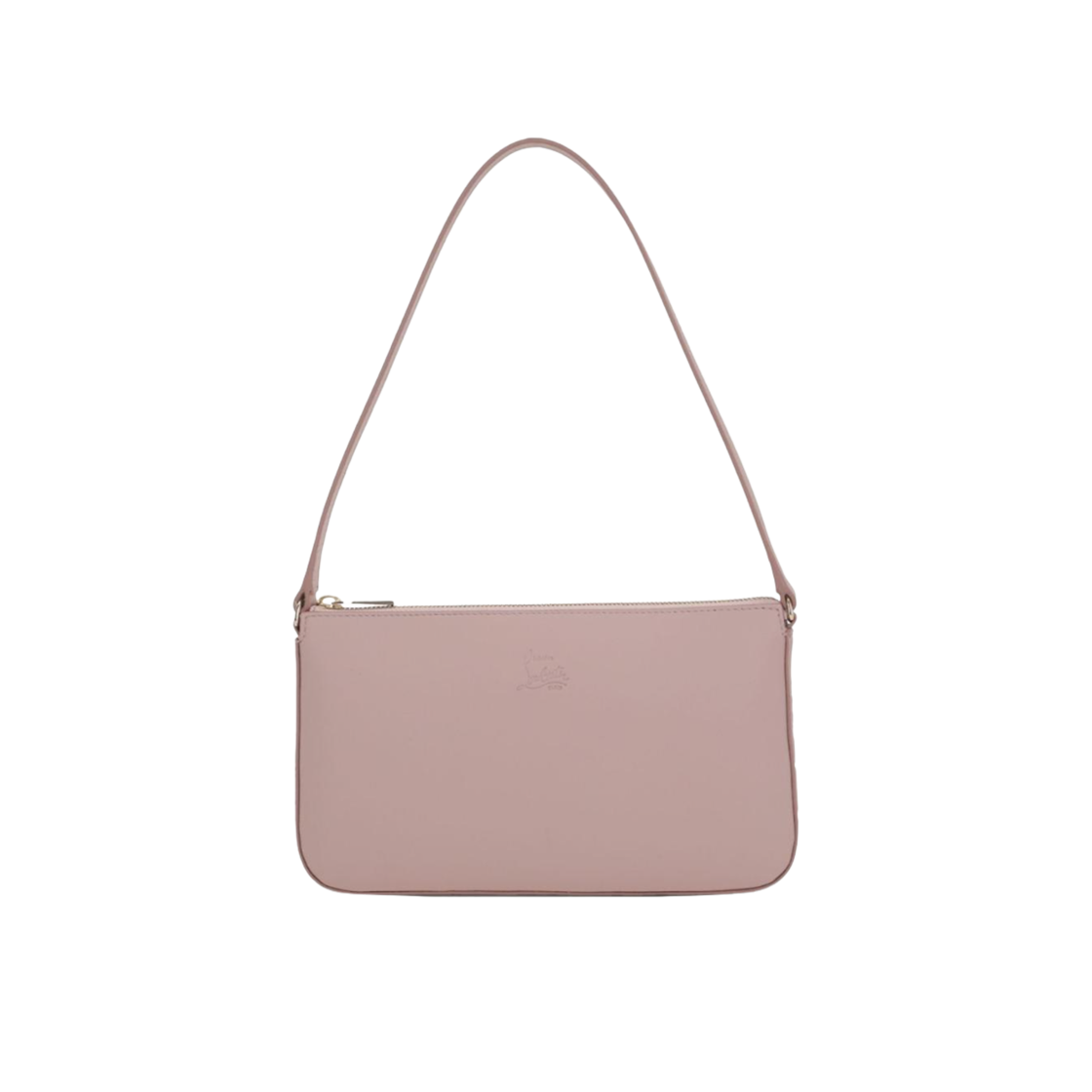 3245066P891 Christian Louboutin Loubila Nappa Leather Pouch Pink