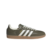 Adidas Samba OG Medium Dark Khaki Off White