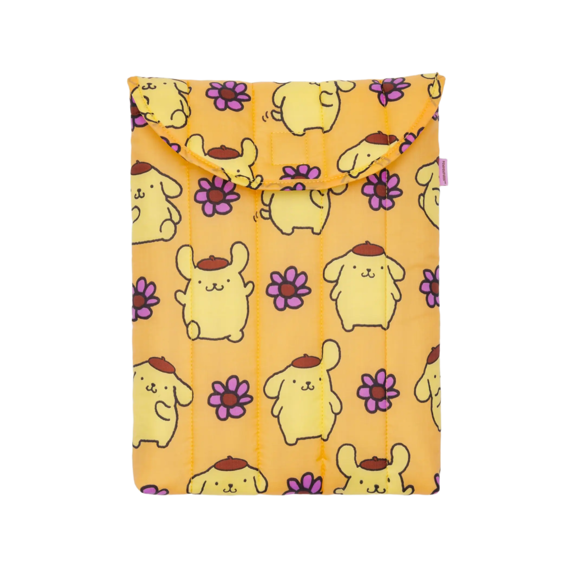 바쿠 x 산리오 퍼피 랩탑 슬리브 폼폼푸린(Baggu x Sanrio Puffy Laptop Sleeve Pompompurin)