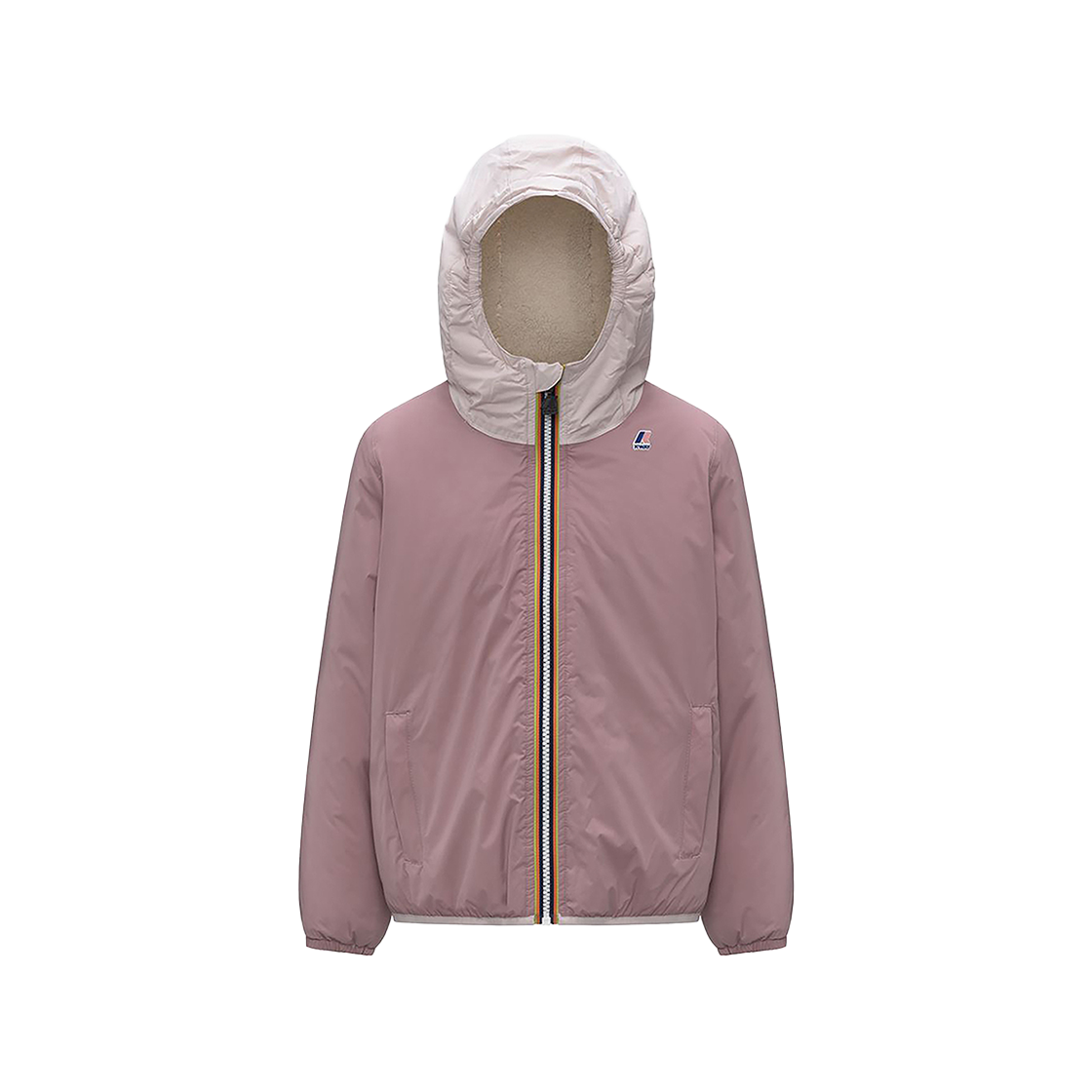 Y256EFJ706 K-WAY P. Le Vrai 4.0 Claude Orsetto Pink Beige