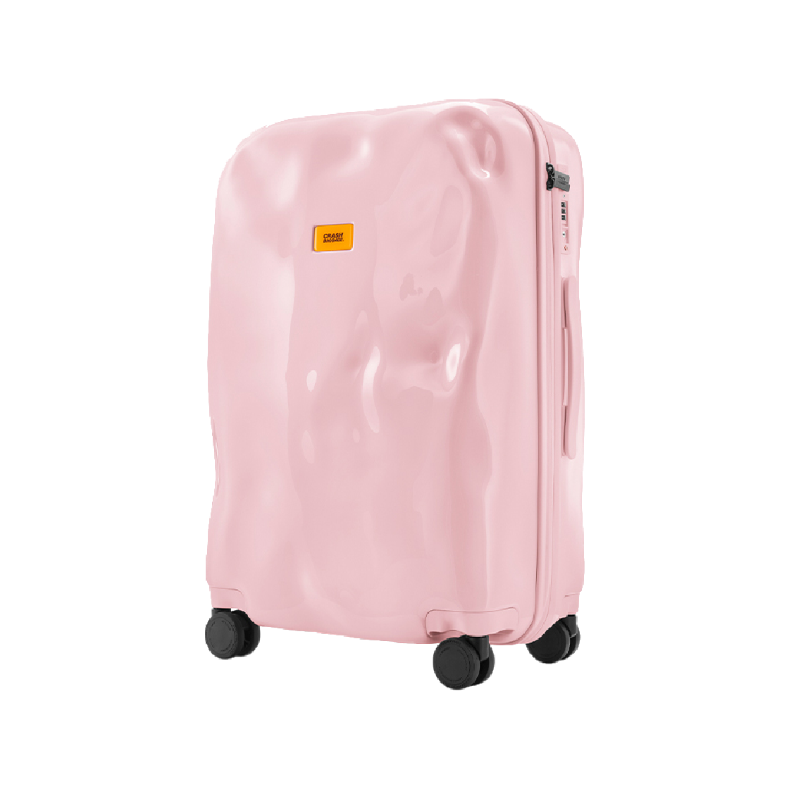 크래쉬배기지 아이콘 톤온톤 미디엄 26인치 캐리어 스킨 핑크(CRASH BAGGAGE Icon Tone On Tone Medium 26Inch Carrier Skin Pink)