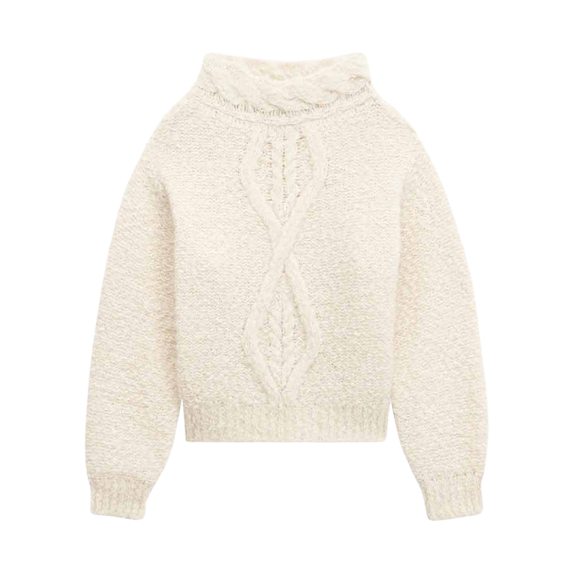 PU0694FA-C3L07I-23EC (W) Isabel Marant Romane Sweater Ecru - 25FW