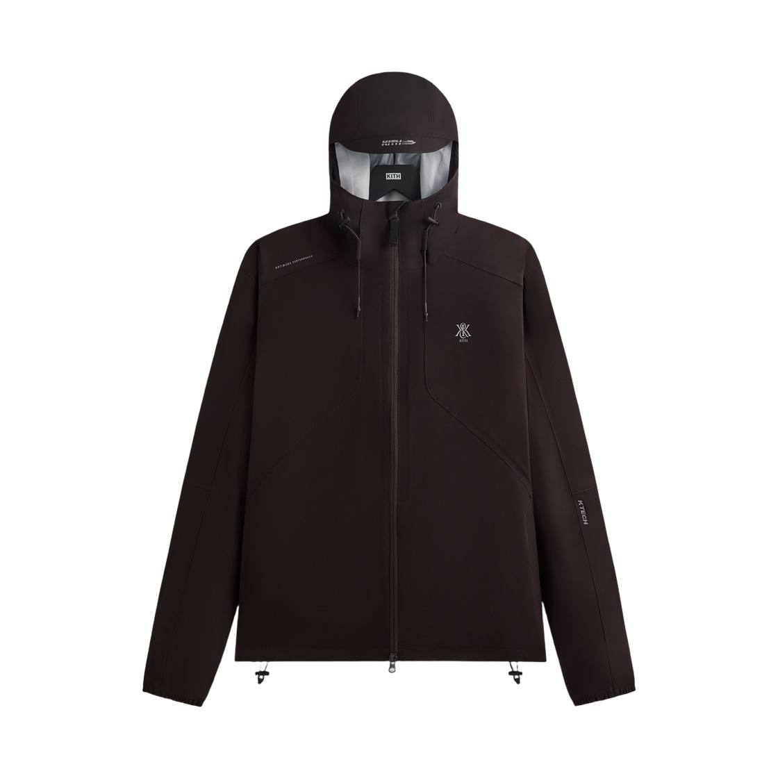 KHM010896-211 Kith Bonded Nylon Bolt Jacket Kindling