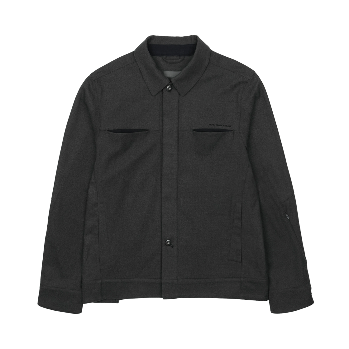 SG2503OTJK03 Sansan Gear Trucker Jacket Charcoal