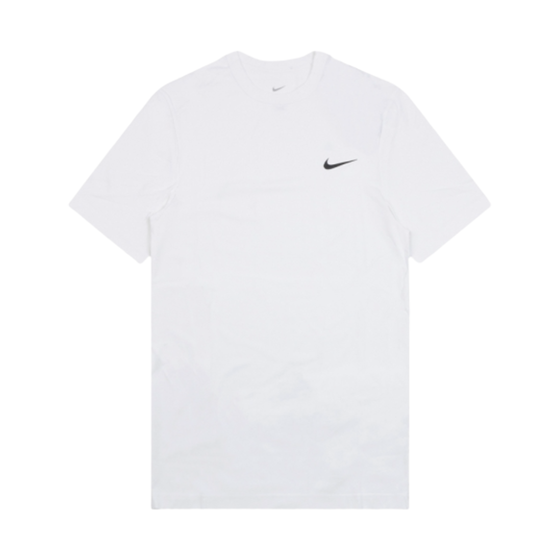나이키 드라이핏 UV 하이버스 피트니스 탑 화이트 블랙 - 아시아(Nike Dri-Fit UV Hyverse Fitness Top White Black - Asia)