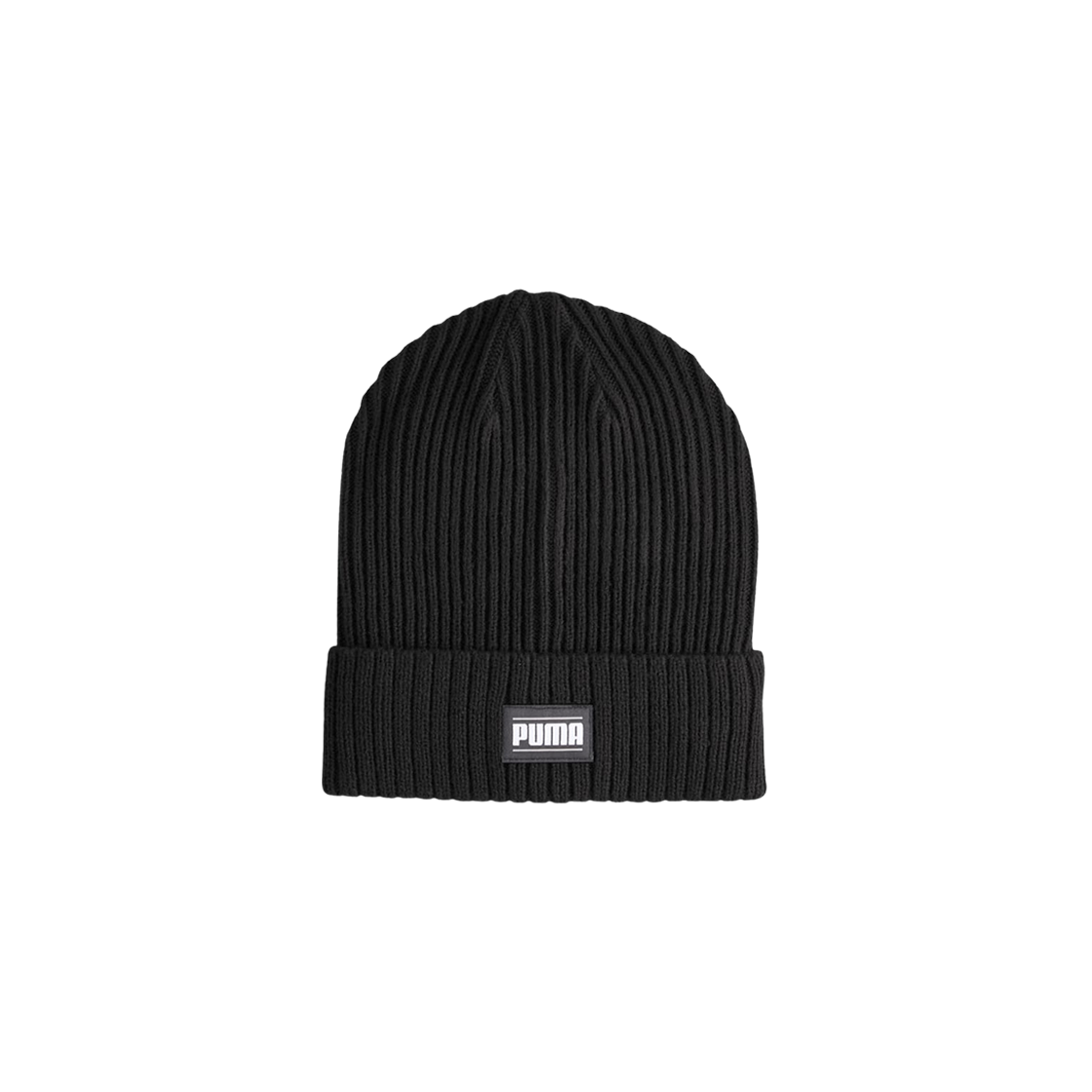 푸마 클래식 커프 립드 비니 블랙(Puma Classic Cuff Ribbed Beanie Black)