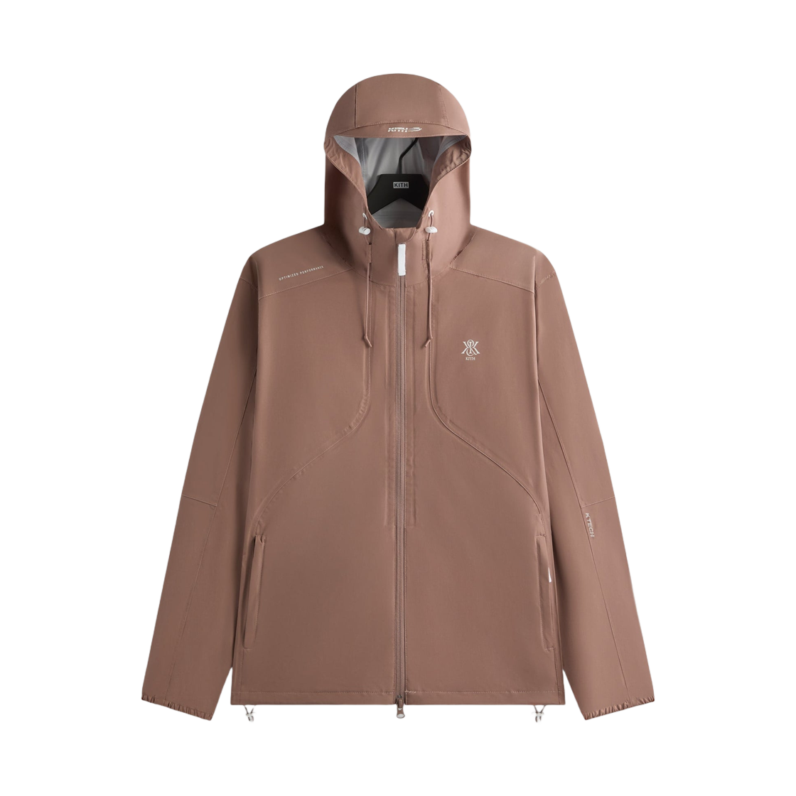 KHM010896-603 Kith Bonded Nylon Bolt Jacket Dusty Mauve