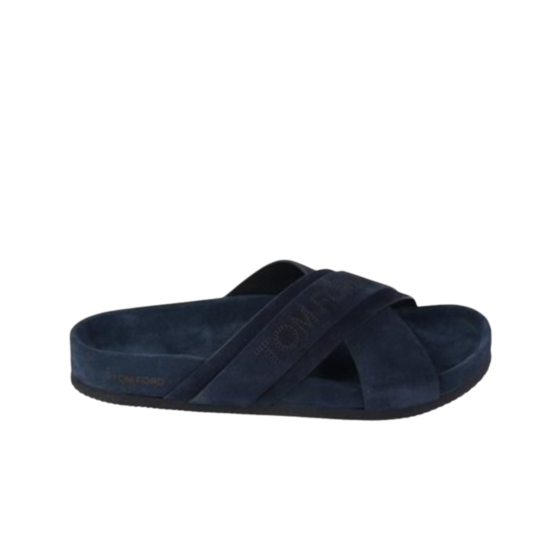 J1299-LCL046N-1L059 Tom Ford Suede Sandal Indigo