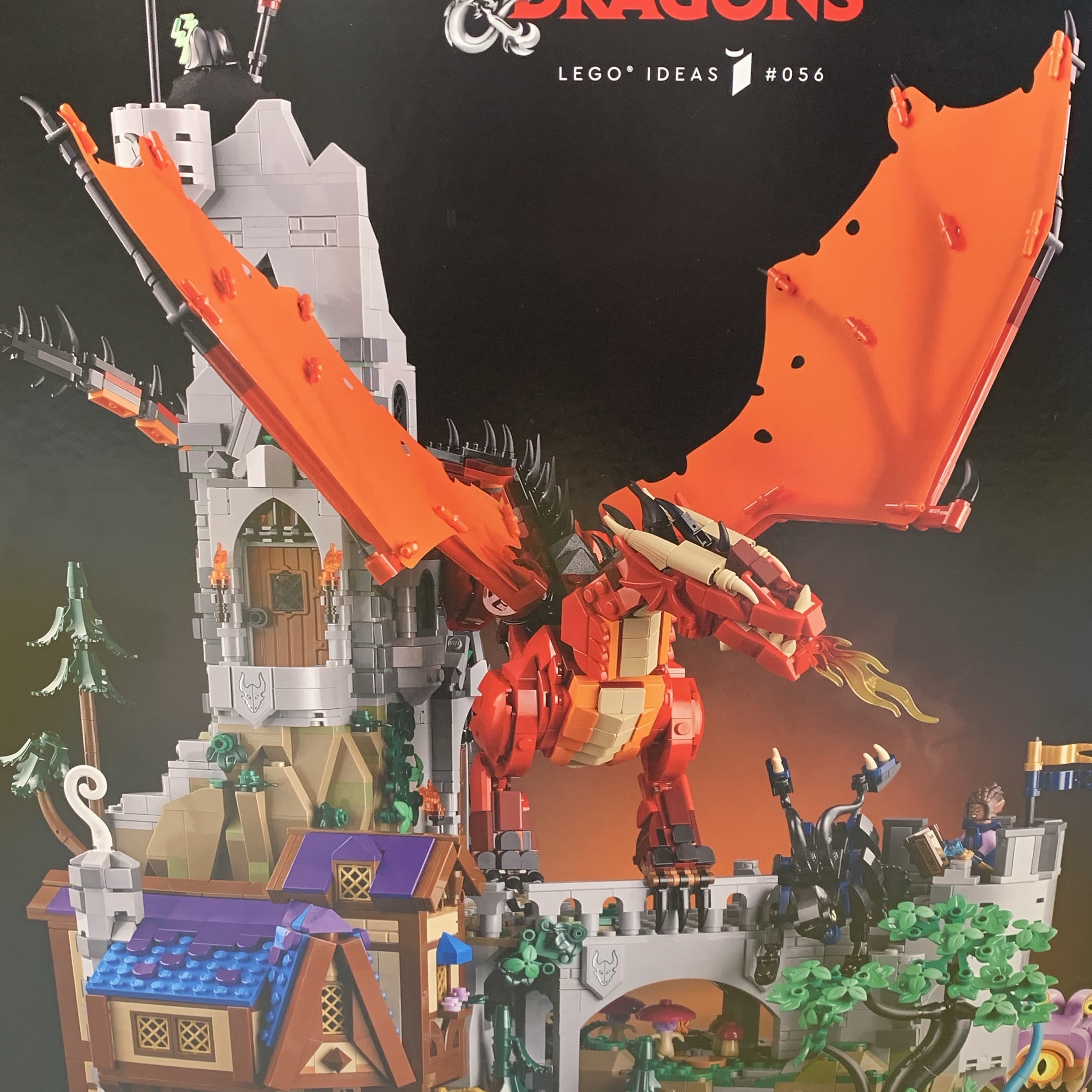 Lego Idea Dungeons & Dragons: Red Dragon's Tale 착용 스타일