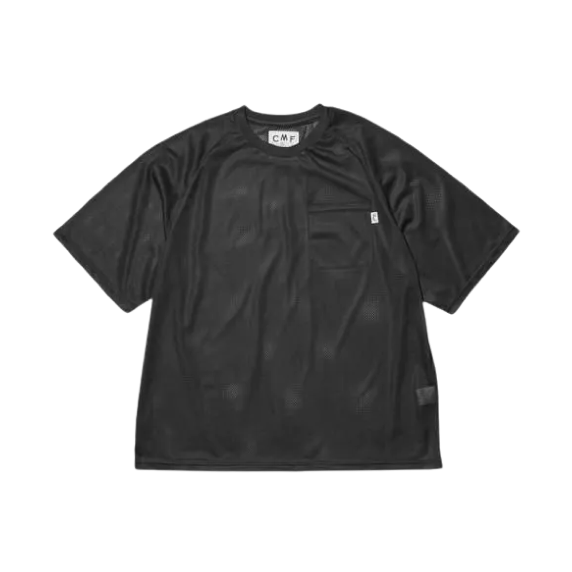 콤피 아웃도어 가먼츠 퀵 드라이 메시 티 S/S 블랙(CMF Outdoor Garment Quick Dry Mesh Tee S/S Black)