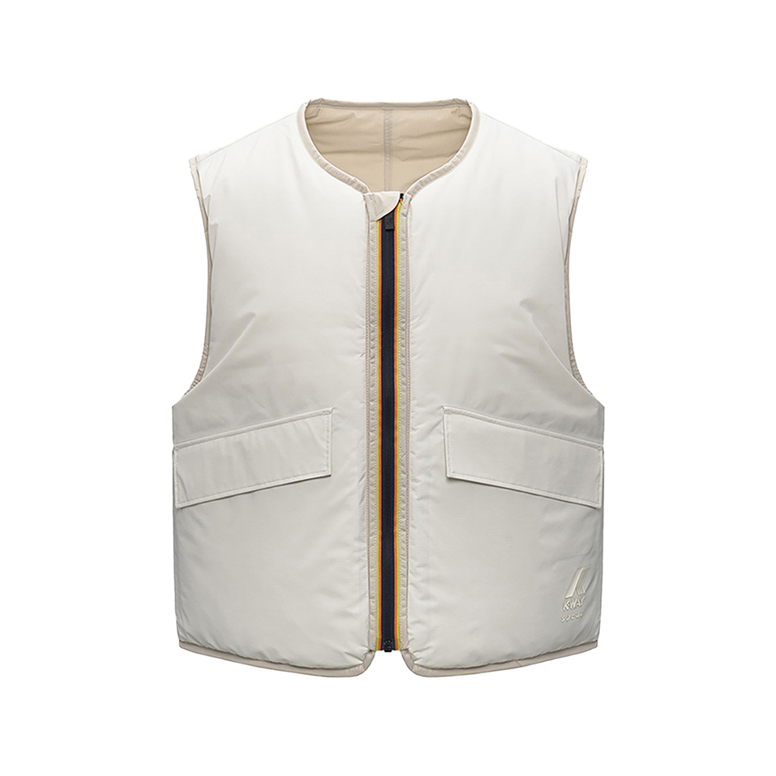 Y256EWJ601 K-WAY Le Vrai 2.1 Amiable Wes Padded Soeur Beige