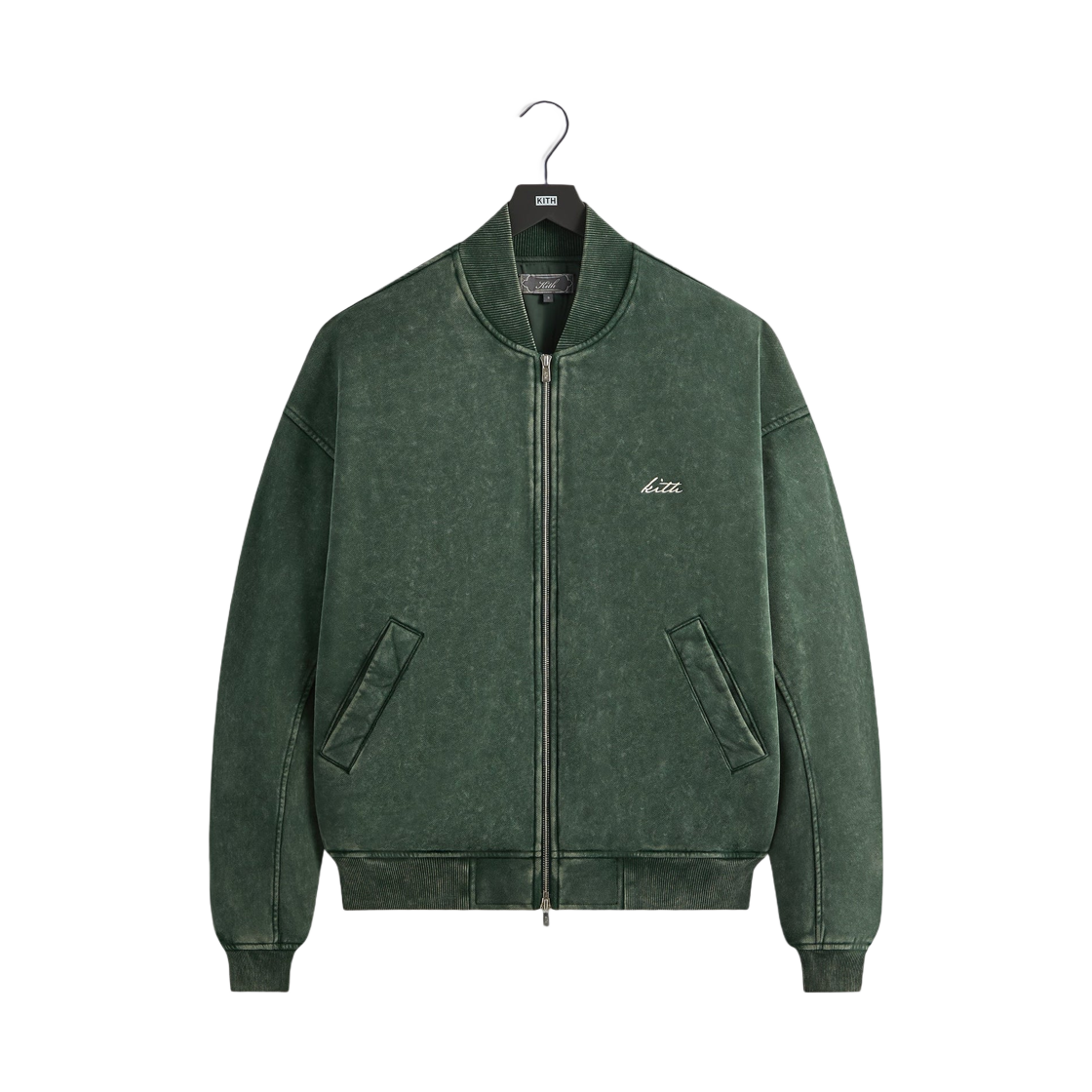 키스 앤티크 워시 에이브리 봄버 자켓 스타디움(Kith Antique Wash Avery Bomber Jacket Stadium)