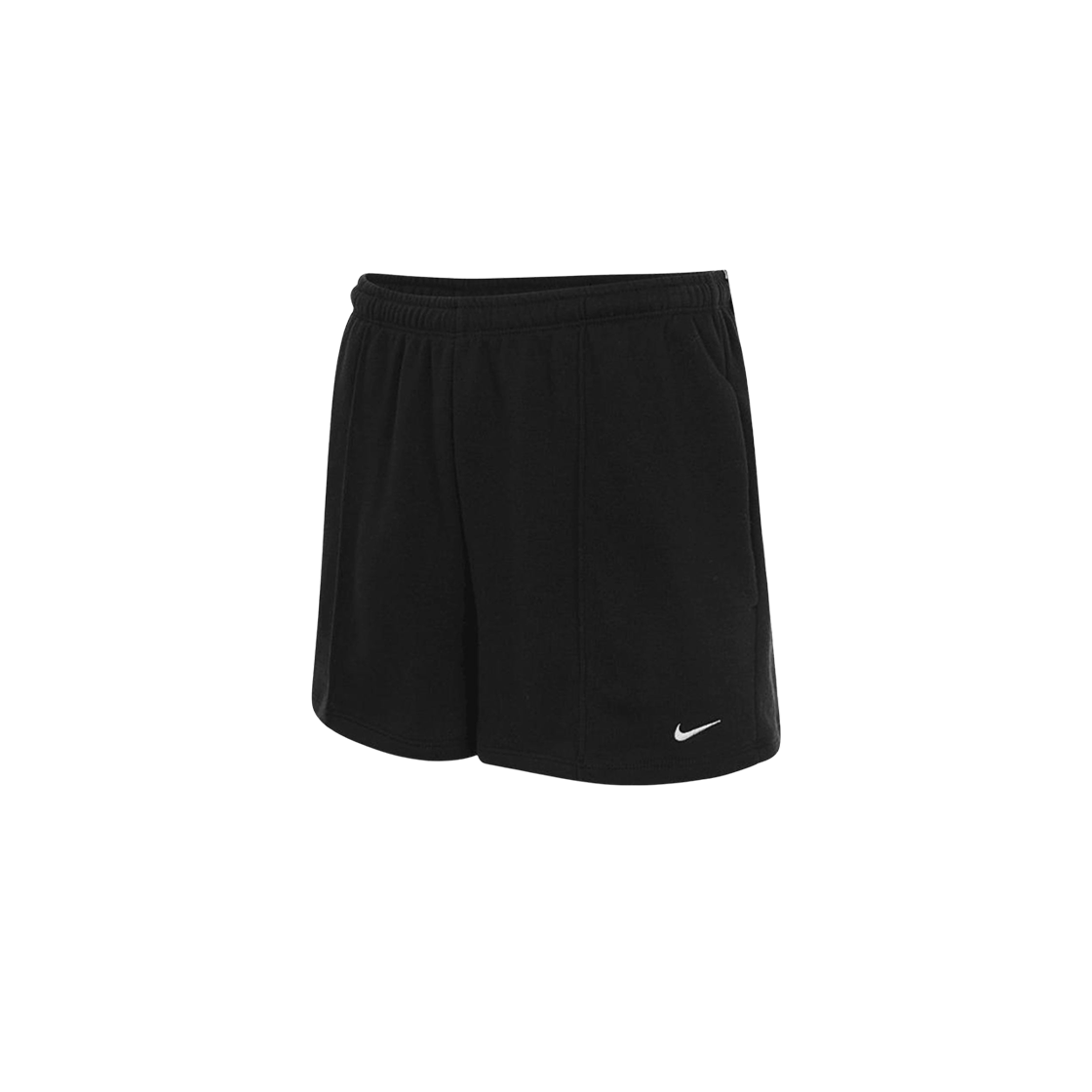 HF6940-010 (W) Nike NSW Chill Terry Mid-Rise 4 Inch French Shorts Black - US/EU