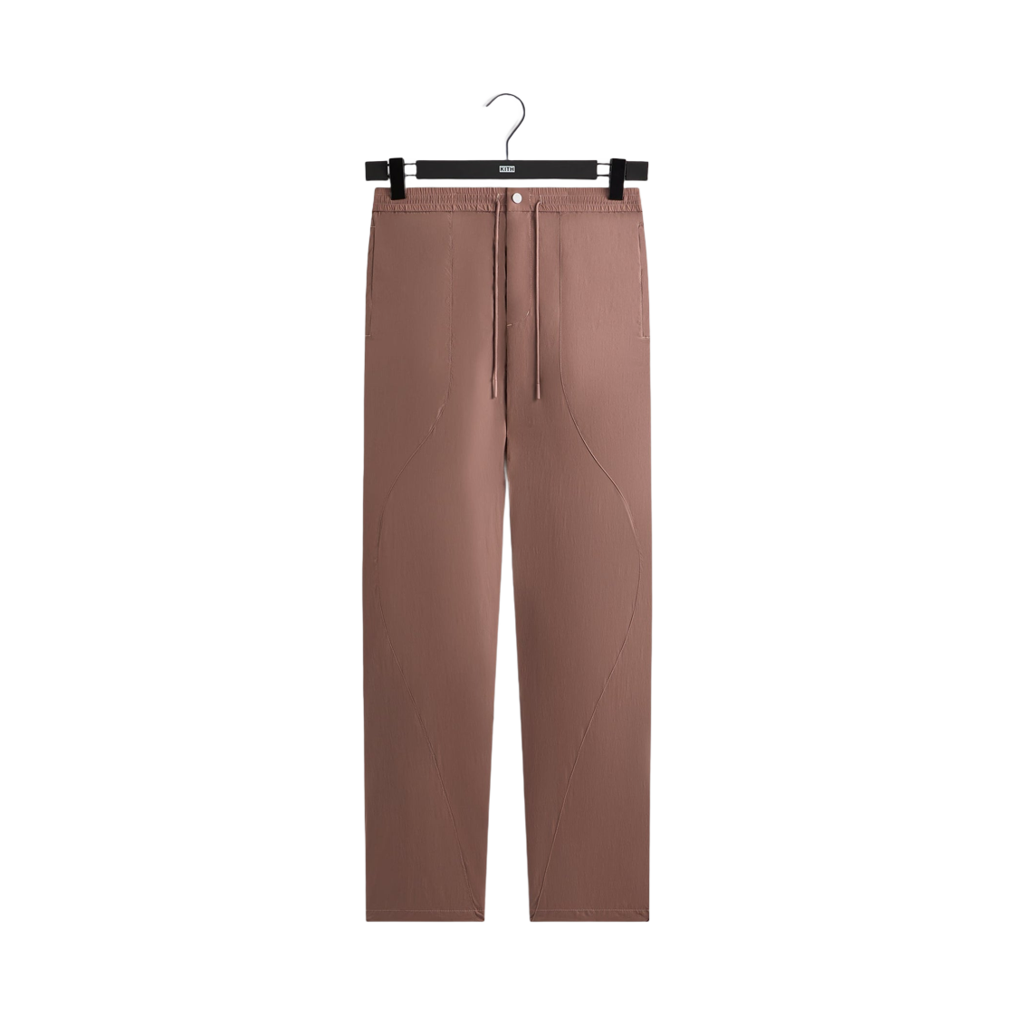 KHM060964-603 Kith Seamed Nylon Bolt Pant Dusty Mauve