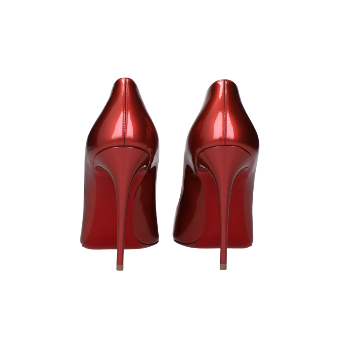 (W) 크리스찬 루부탱 핫 치크 레더 펌프스 레드((W) Christian Louboutin Hot Chick Leather Pumps Red) - 2