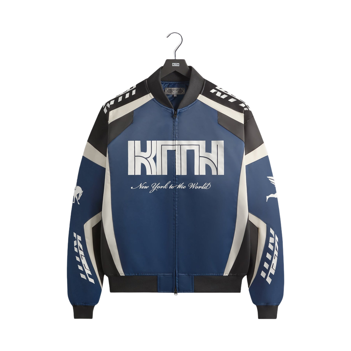 키스 레이싱 나일론 봄버 자켓 메터(Kith Racing Nylon Bomber Jacket Meter)