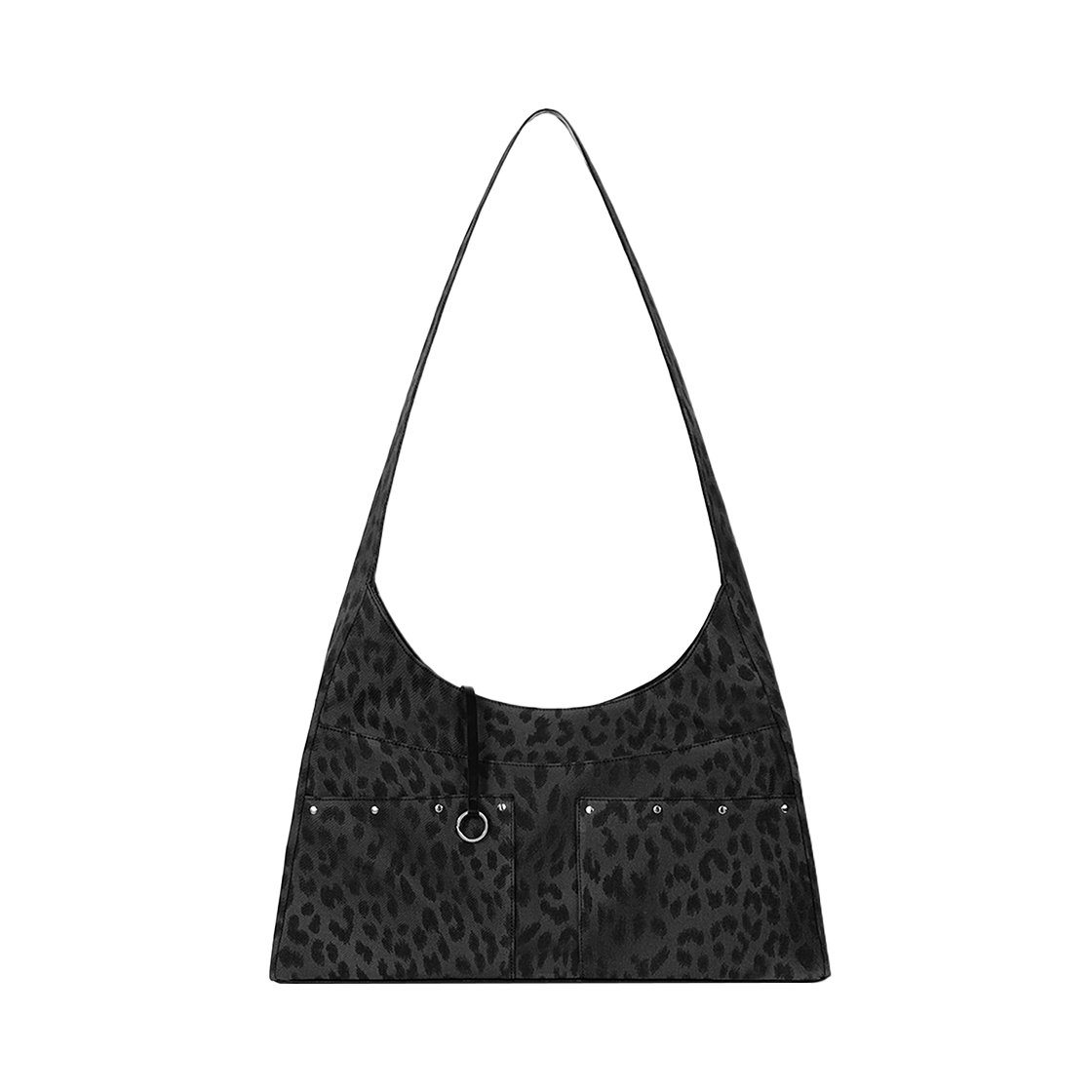 FBFSB06LBF Fennec Bash Slouchy Bag Leopard Black