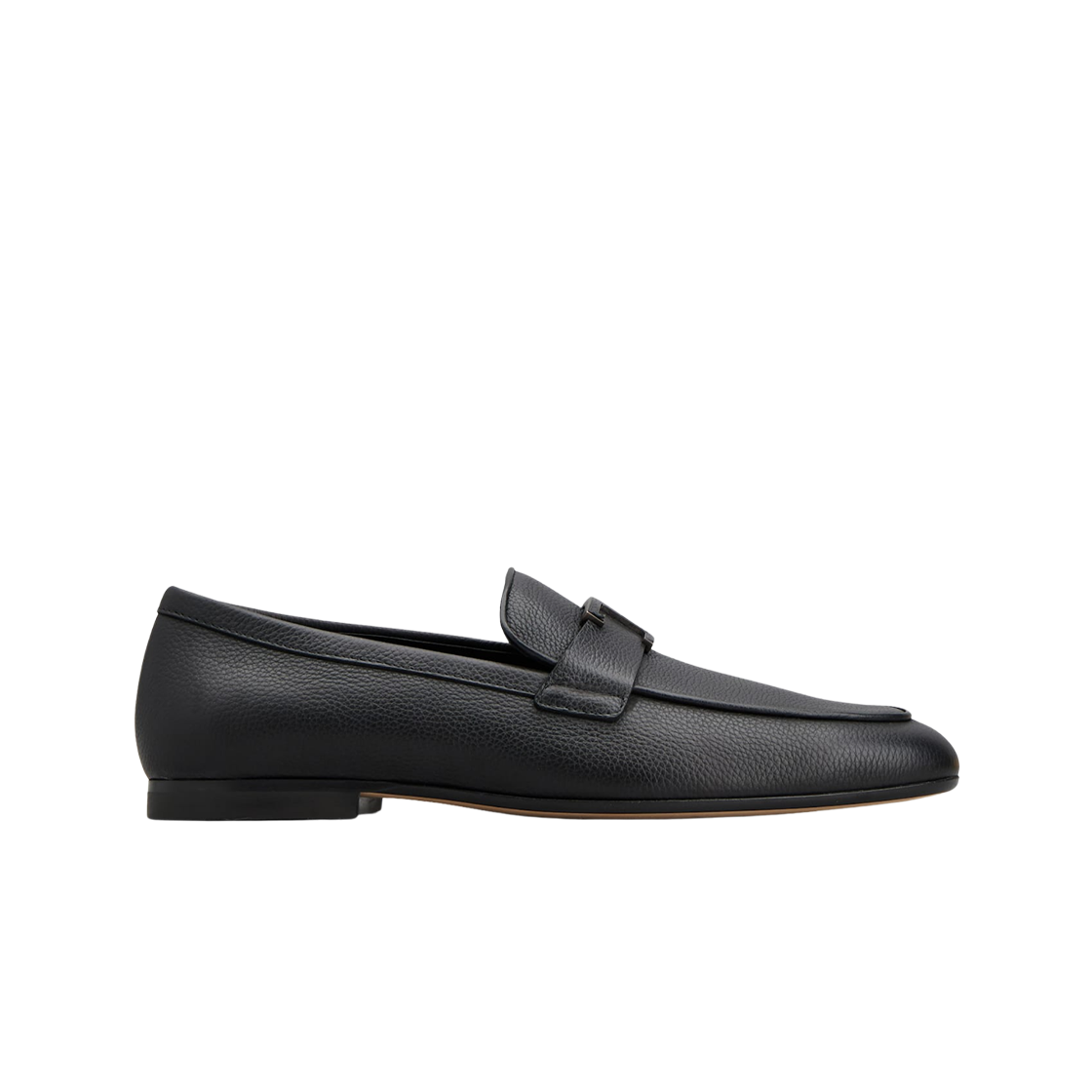 토즈 T 타임리스 카프스킨 로퍼 블랙(Tod's T Timeless Calfskin Loafers Black)