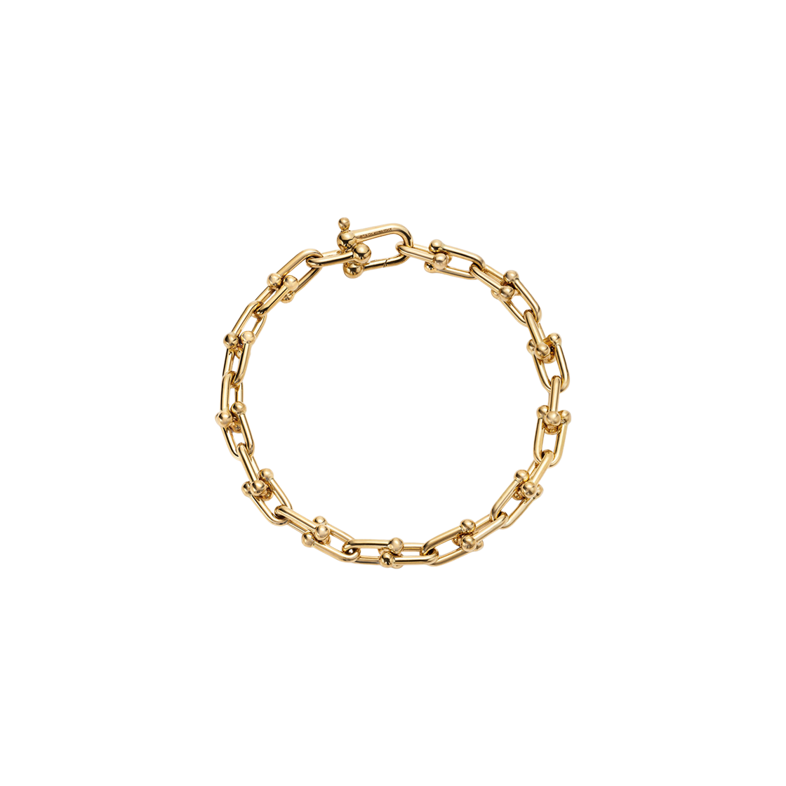 티파니 앤 코 티파니 하드웨어 스몰 링크 브레이슬릿 옐로우 골드(Tiffany & Co. Tiffany Hardwear Small Link Bracelet Yellow Gold)