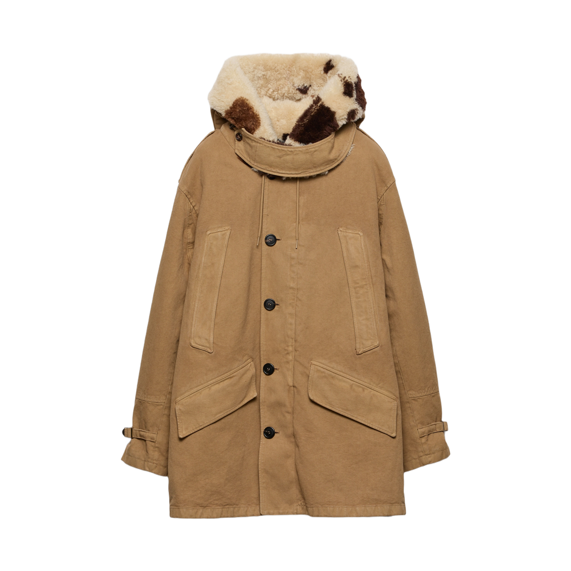프라다 코튼 파카 토바코(Prada Cotton Parka Tobacco) - 1