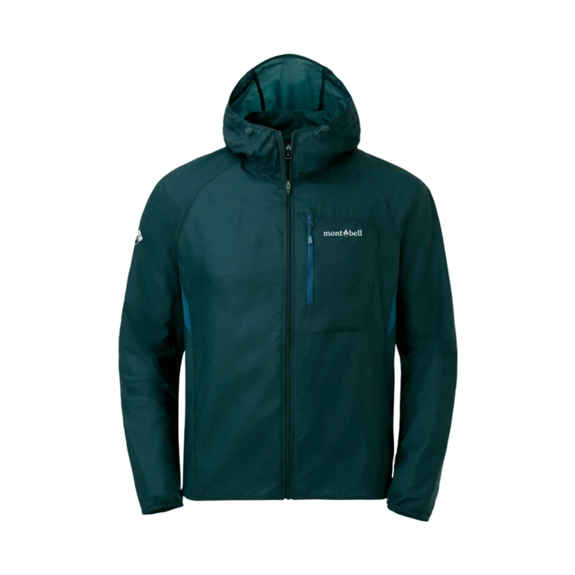 1106686 Montbell Ultra Light Shell Hooded Jacket Dark Mallard
