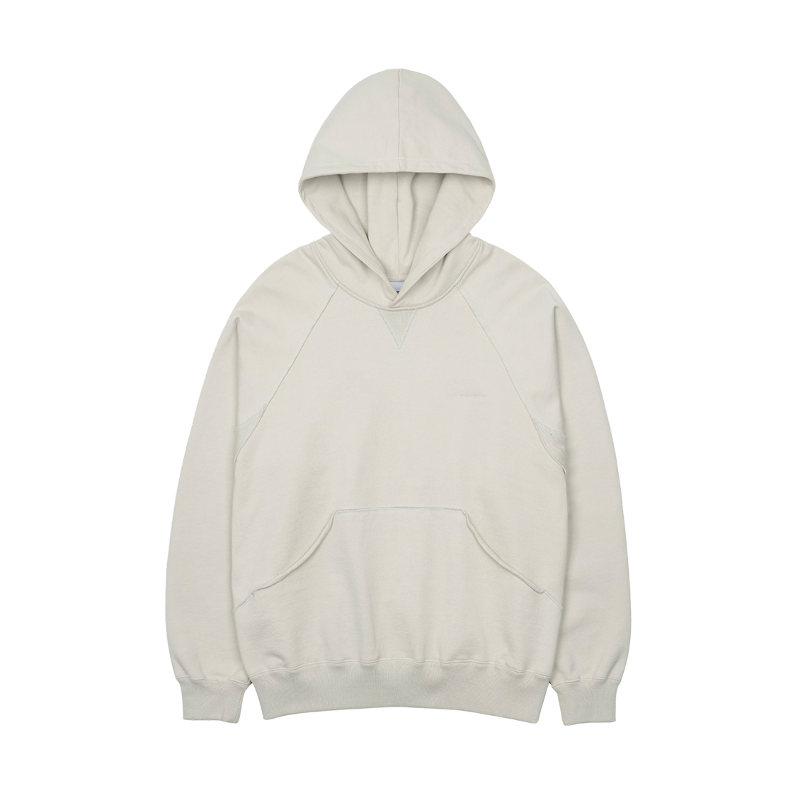 산산기어 사각 포켓 후디 아이보리