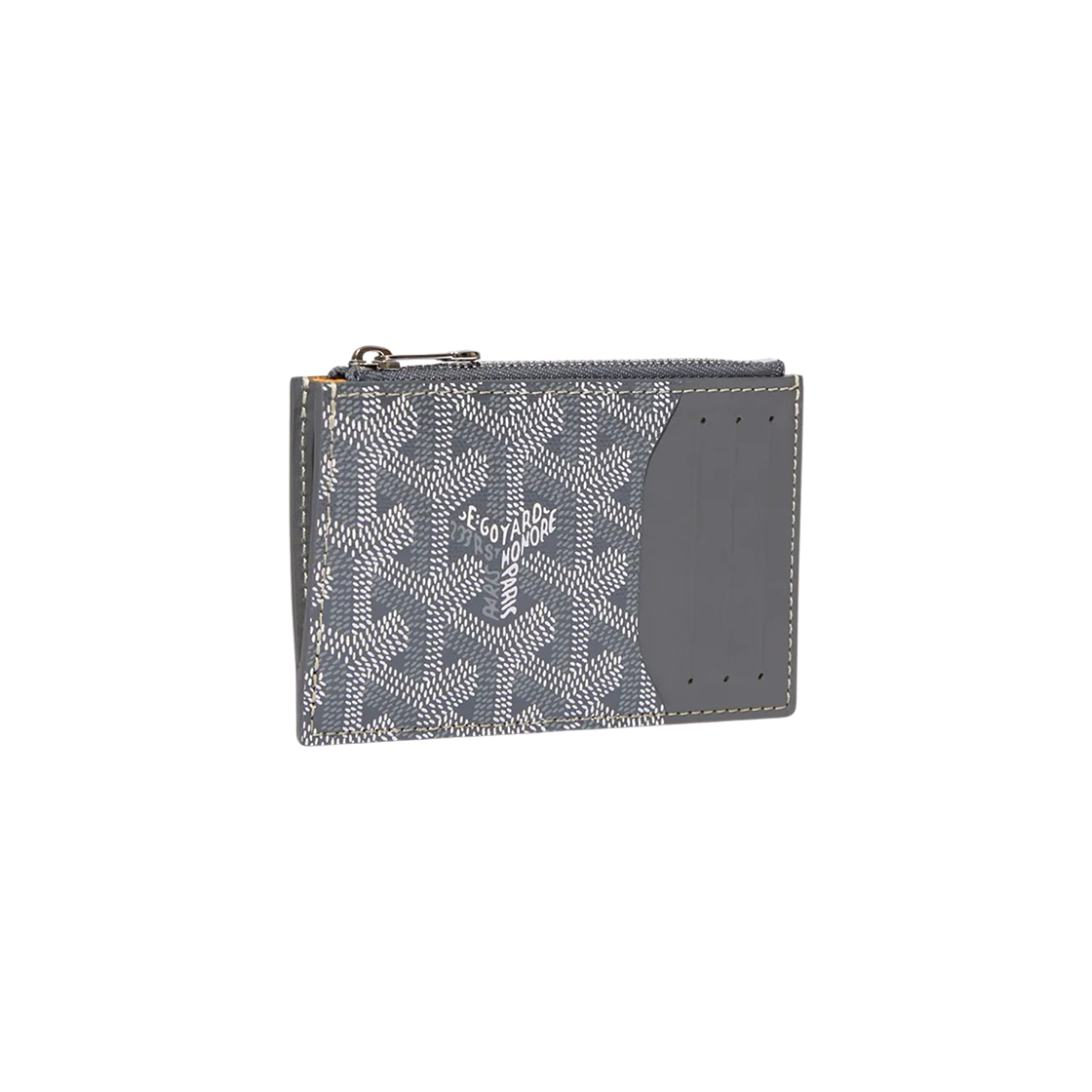 고야드 부르봉 지퍼 카드 홀더 그레이(Goyard Bourbon Zipped Card Holder Grey) - 1