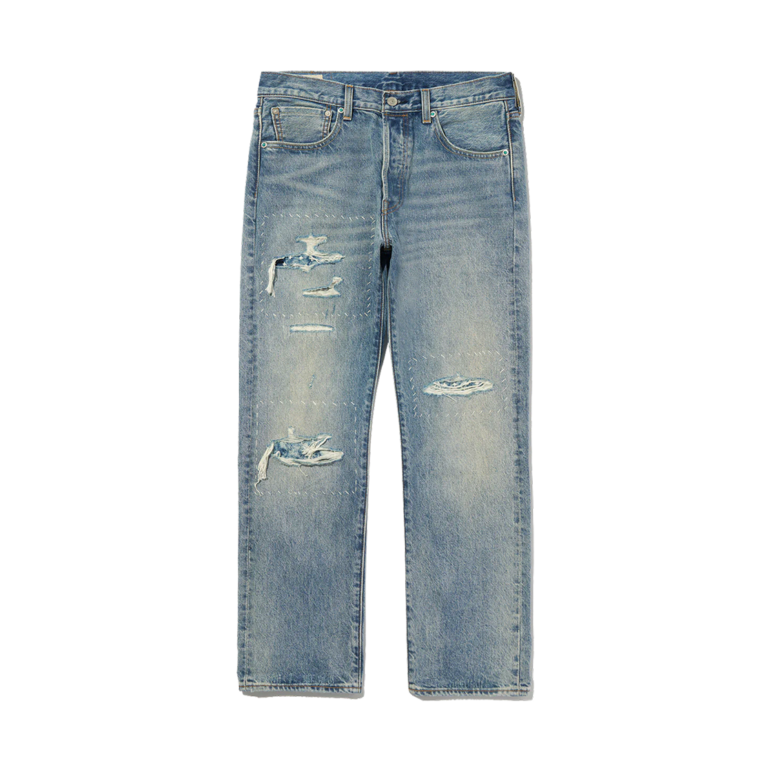 리바이스 501 오리지널 진 미디움 인디고(Levi's 501 Original Jeans Medium Indigo) - 1